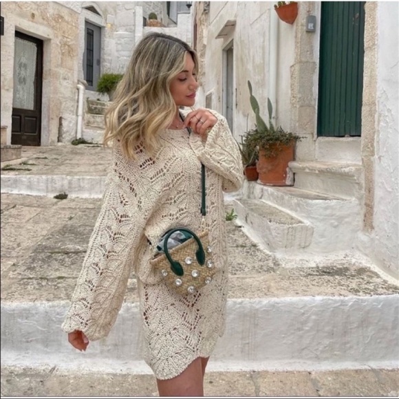 “Last one “ZARA MINI BASKET BAG - Picture 2 of 5